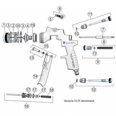 Pistolet lakierniczy Victoria 217 F Aerometal schemat.jpg