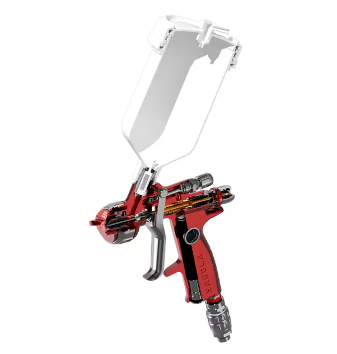 Pistolet lakierniczy SAGOLA 4600 Digital CLEAR 1,2 10142423 ...