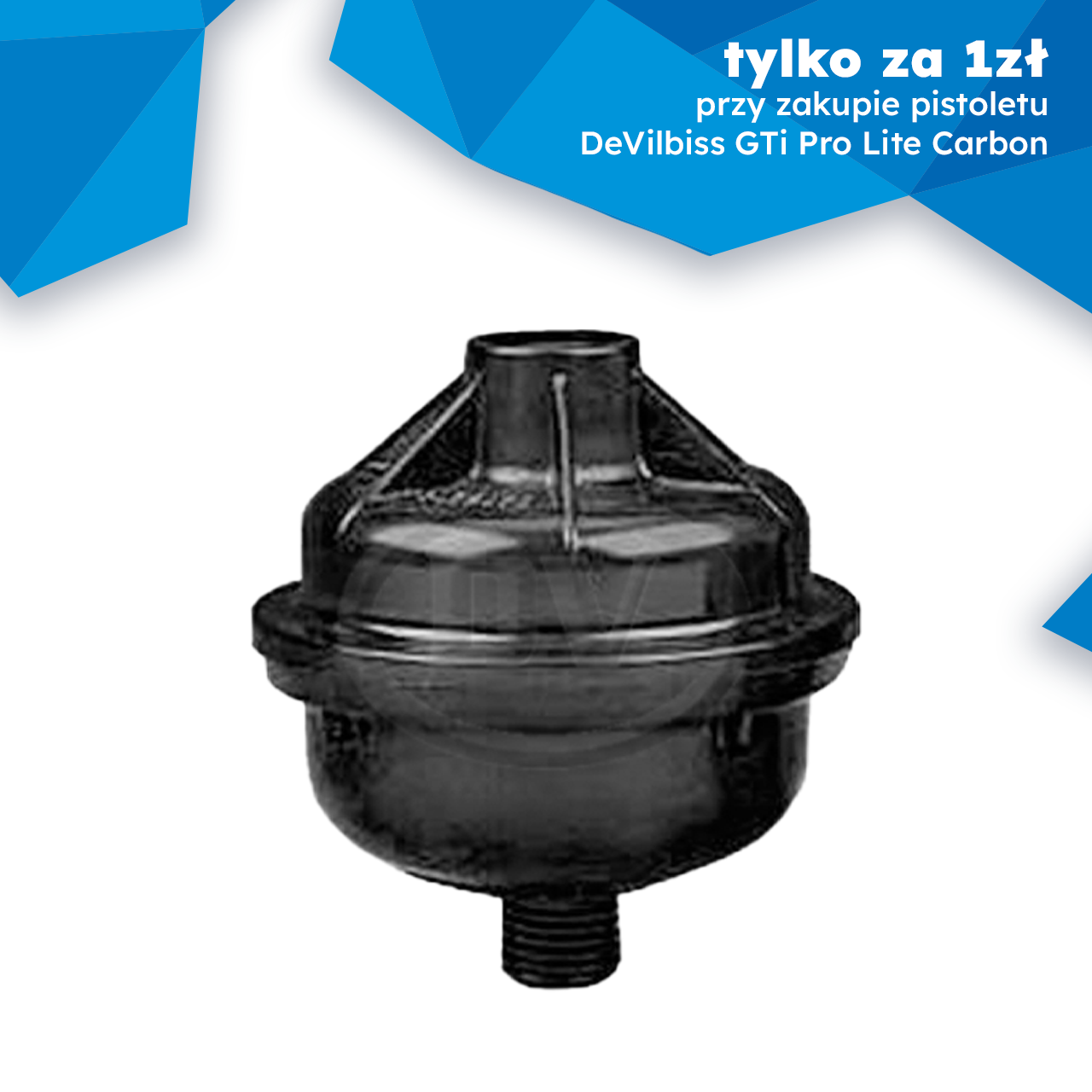 Filtr powietrza jednorazowy pod pistolet lakierniczy DeVilbiss HAF 507 K12