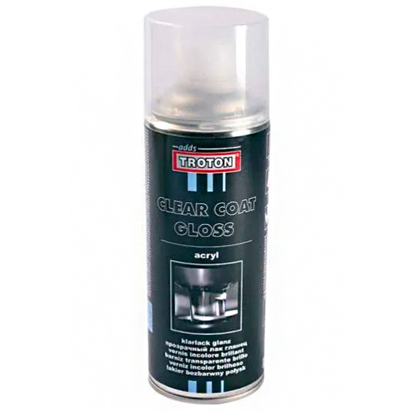 Lakier bezbarwny połysk w sprayu 400 ml Clear Coat Gloss TROTON 300002310