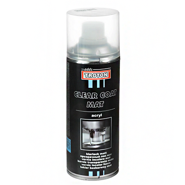 Lakier bezbarwny w sprayu matowy 400 ml TROTON 300005549