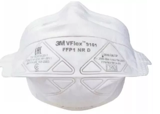 Półmaska Maska przeciwpyłowa klasy FFP1 NR D 3M 9101 E